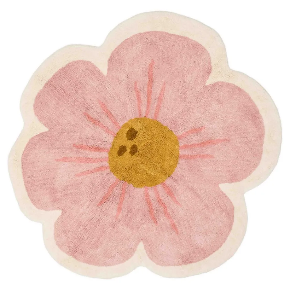 Little Dutch Teppe, , Blomsterformet, Rosa New