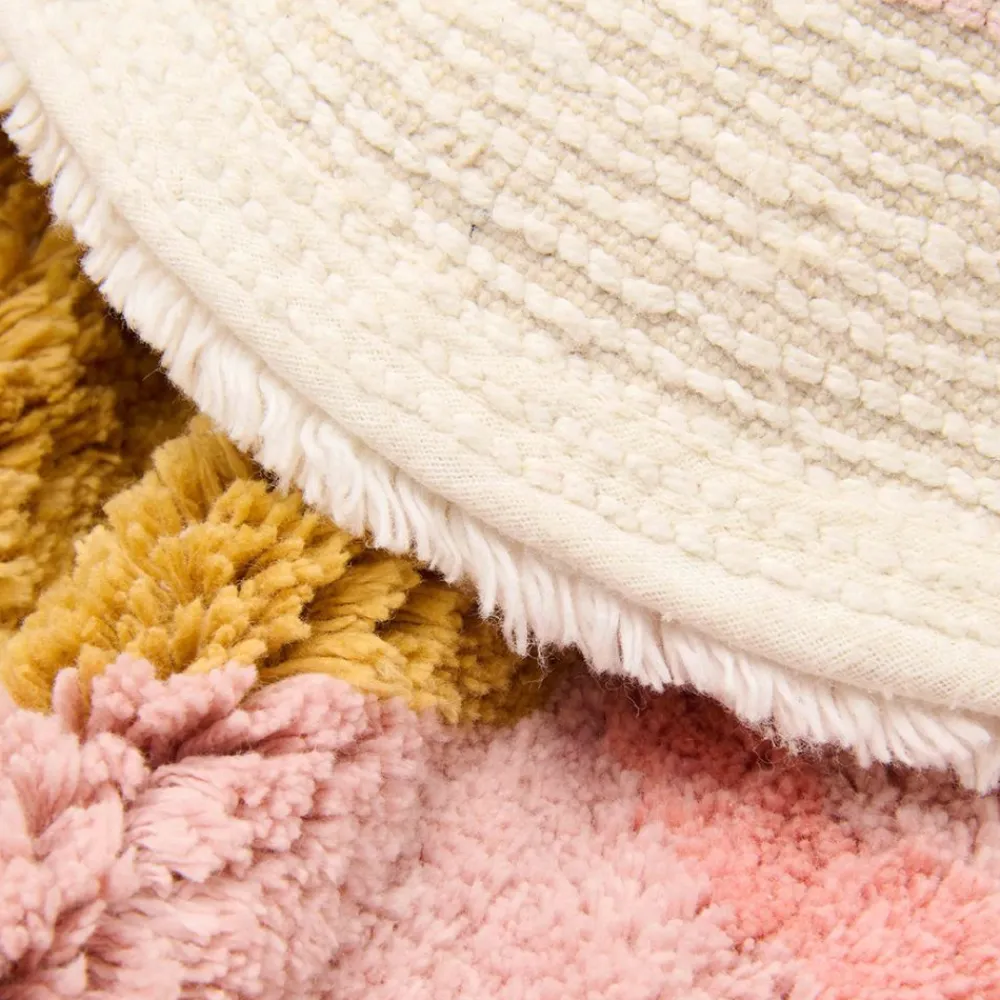 Little Dutch Teppe, , Blomsterformet, Rosa New