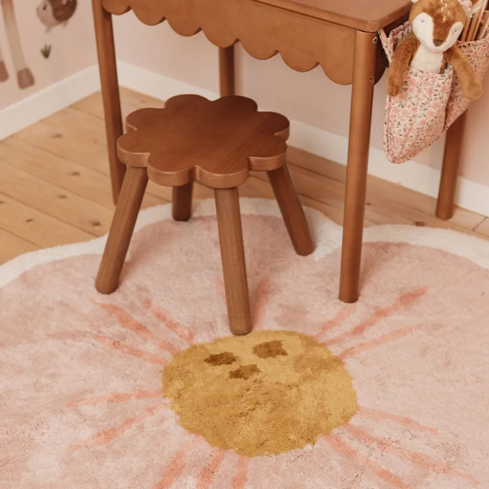 Little Dutch Teppe, , Blomsterformet, Rosa New