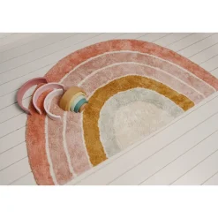 Little Dutch Teppe, , Regnbueformet, Rosa Online