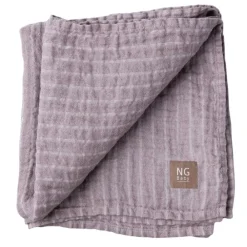 Teppe, NG Baby, Dusty Pink/Ivory Stripe , 100x100 cm Best