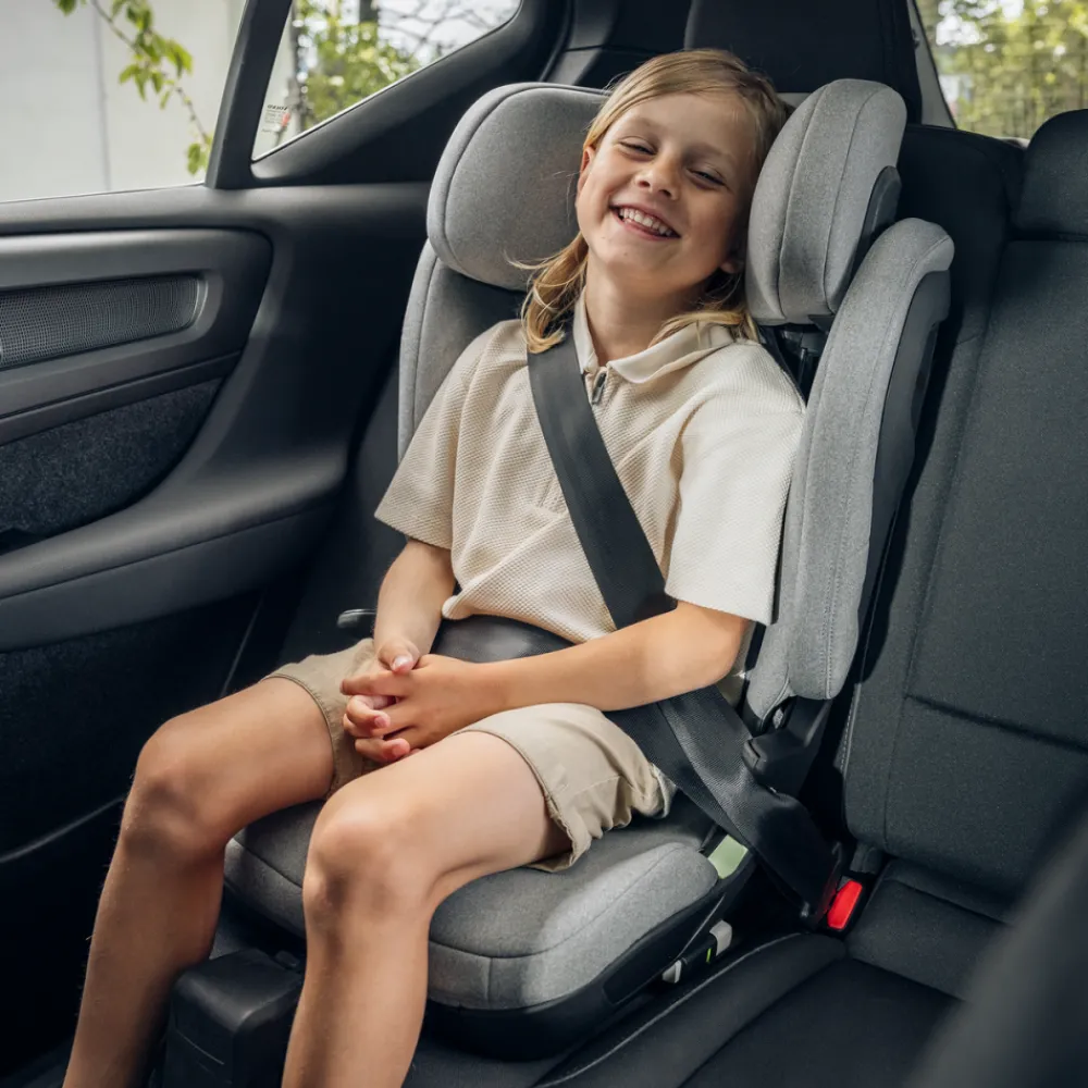 Thule Palm, i-Size booster, Mellomgrå, Bilstol Discount