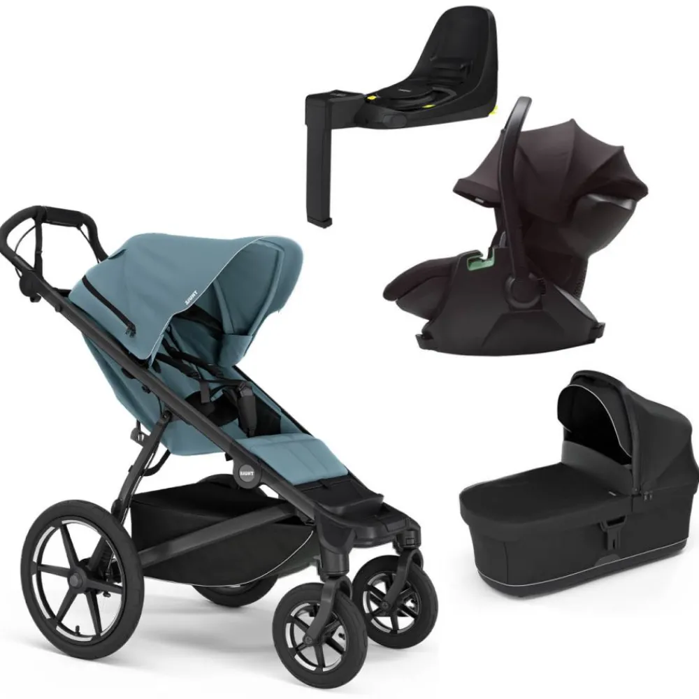 Thule Urban Glide 4, Mid Blue + Maple, Black + Base, Alfi Best