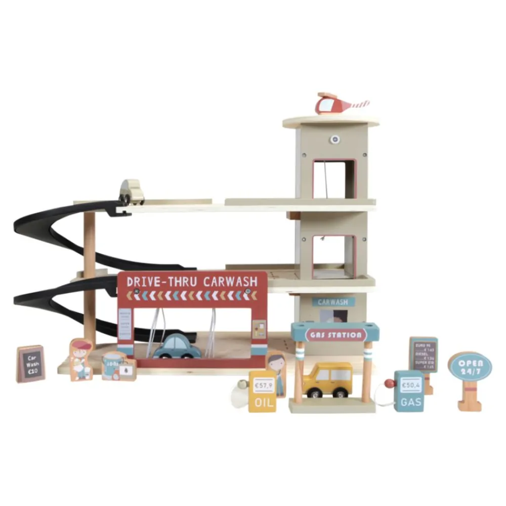 Little Dutch Togbanesett, , Parkeringsgarasje New