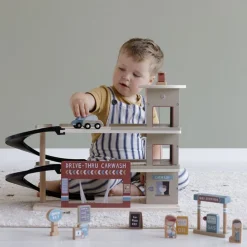 Little Dutch Togbanesett, , Parkeringsgarasje New