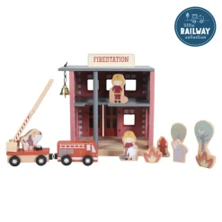 Little Dutch Togbanesett, , Brannstasjon