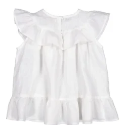 Marmar Topp, , Tipa, Linen, White Clearance