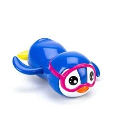 Magni Trekk Opp Badedyr, , Pingvin, Blå Sale