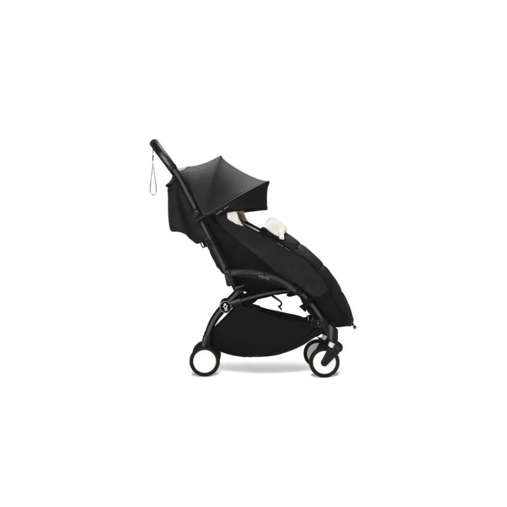 Stokke Trille, ® YOYO³, Sort inkl. Vognpose + Ski Hot