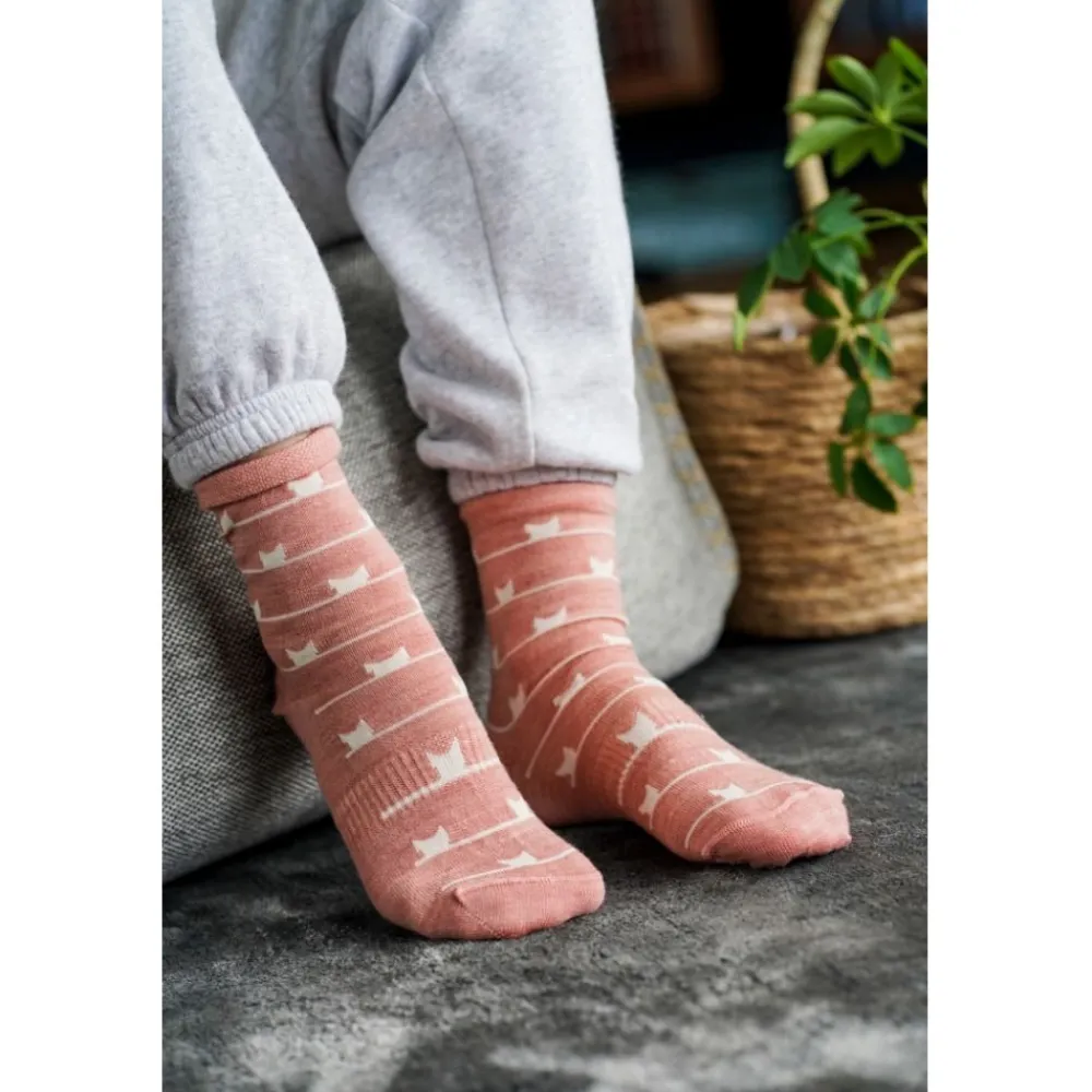 Kattnakken Ullsokk 3pk, , Kjærleik New