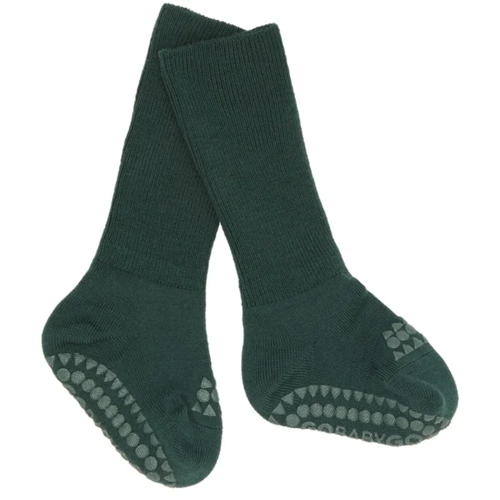 Gobabygo Ullsokker, , Antiskli, Forest Green
