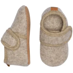Mp Ulltøfler, , Beige Melange