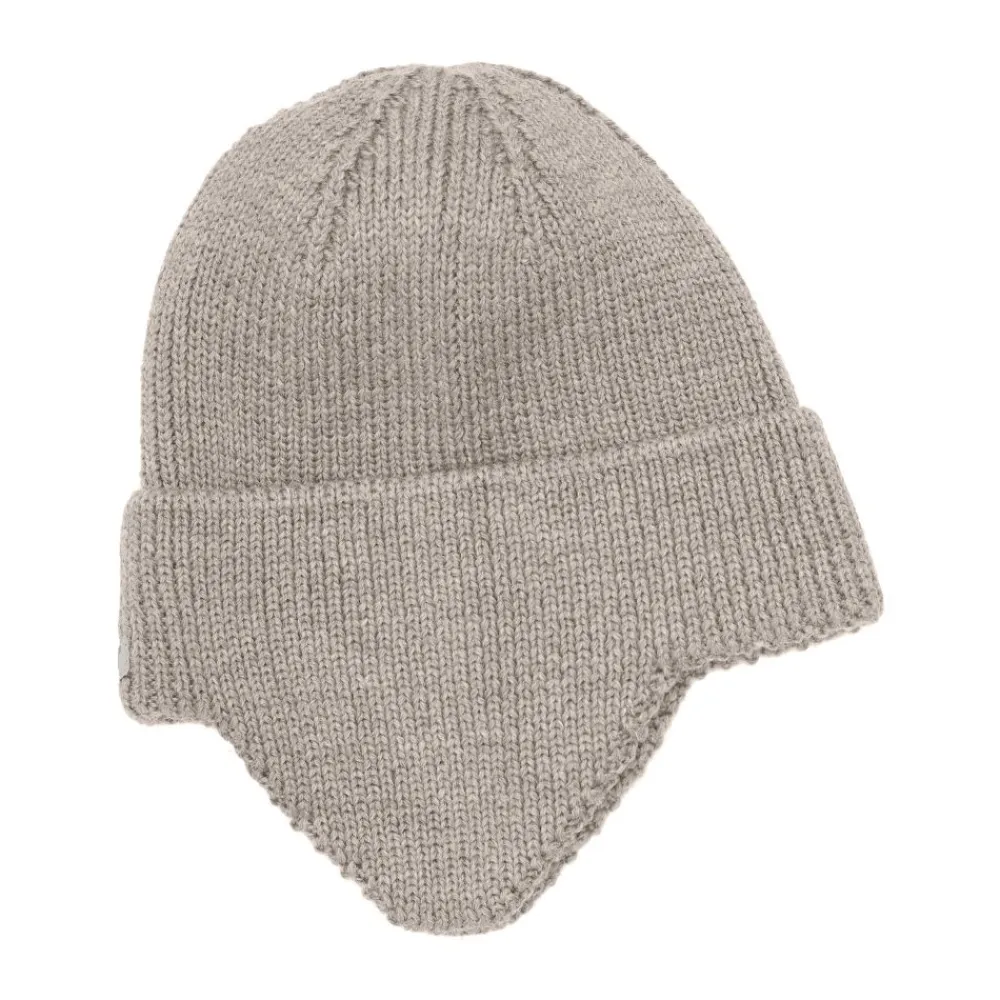 Huttelihut Ullue m/vindstopper, , Camel Melange Best