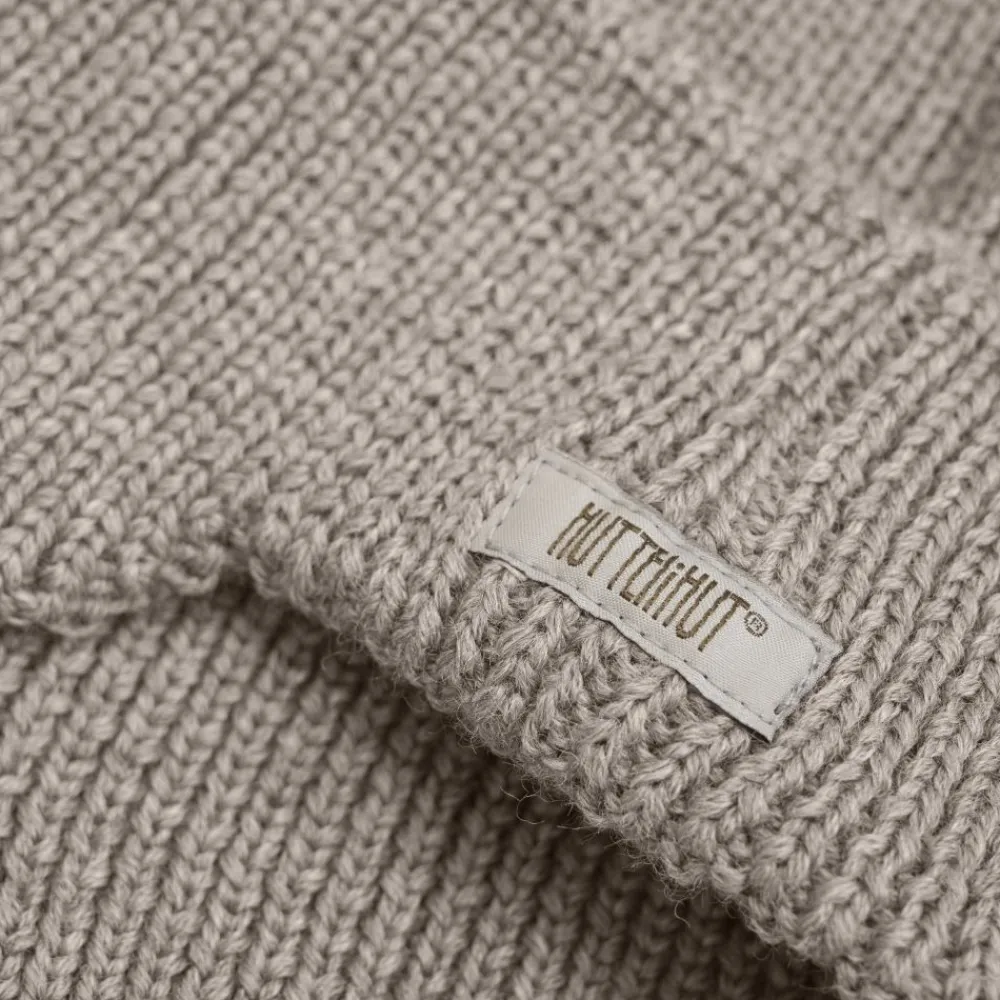 Huttelihut Ullue m/vindstopper, , Camel Melange Best