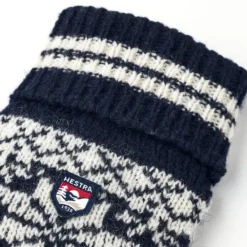 Hestra Ullvotter, , Nordic Junior, Navy/Offwhite Hot