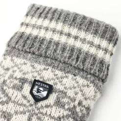 Hestra Ullvotter, , Nordic Junior, Grey/Offwhite Online