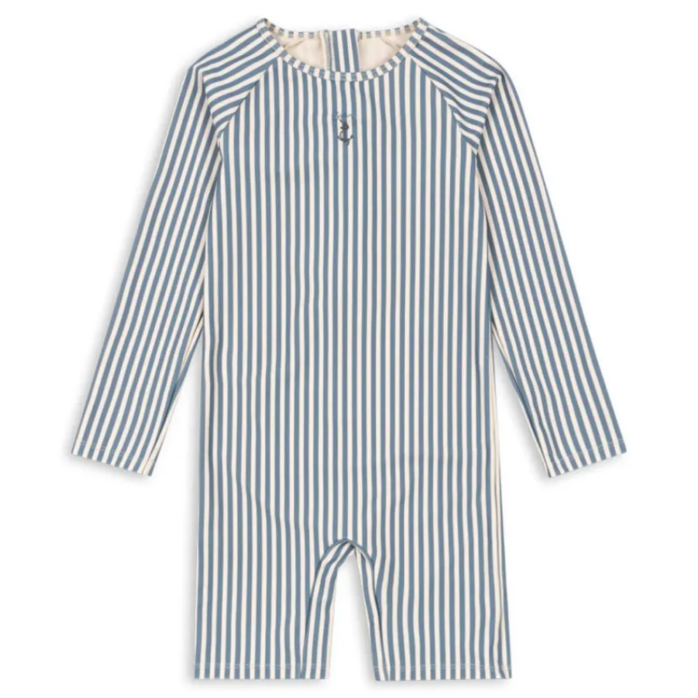 Konges Sløjd UV-Drakt, , Aster, Blue Stripe Best