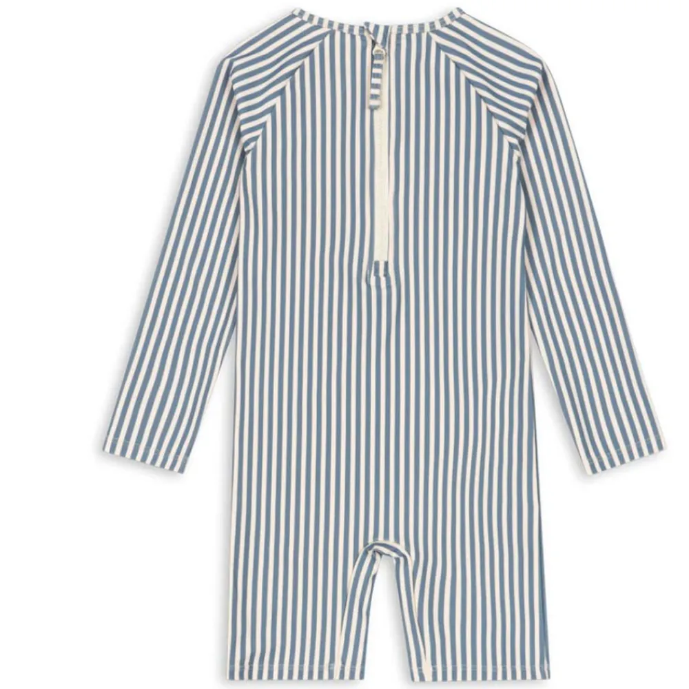 Konges Sløjd UV-Drakt, , Aster, Blue Stripe Best