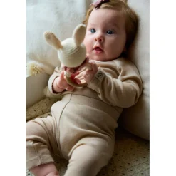 Gullkorn Vakke Ull Babybukse, Design, Beige Hot