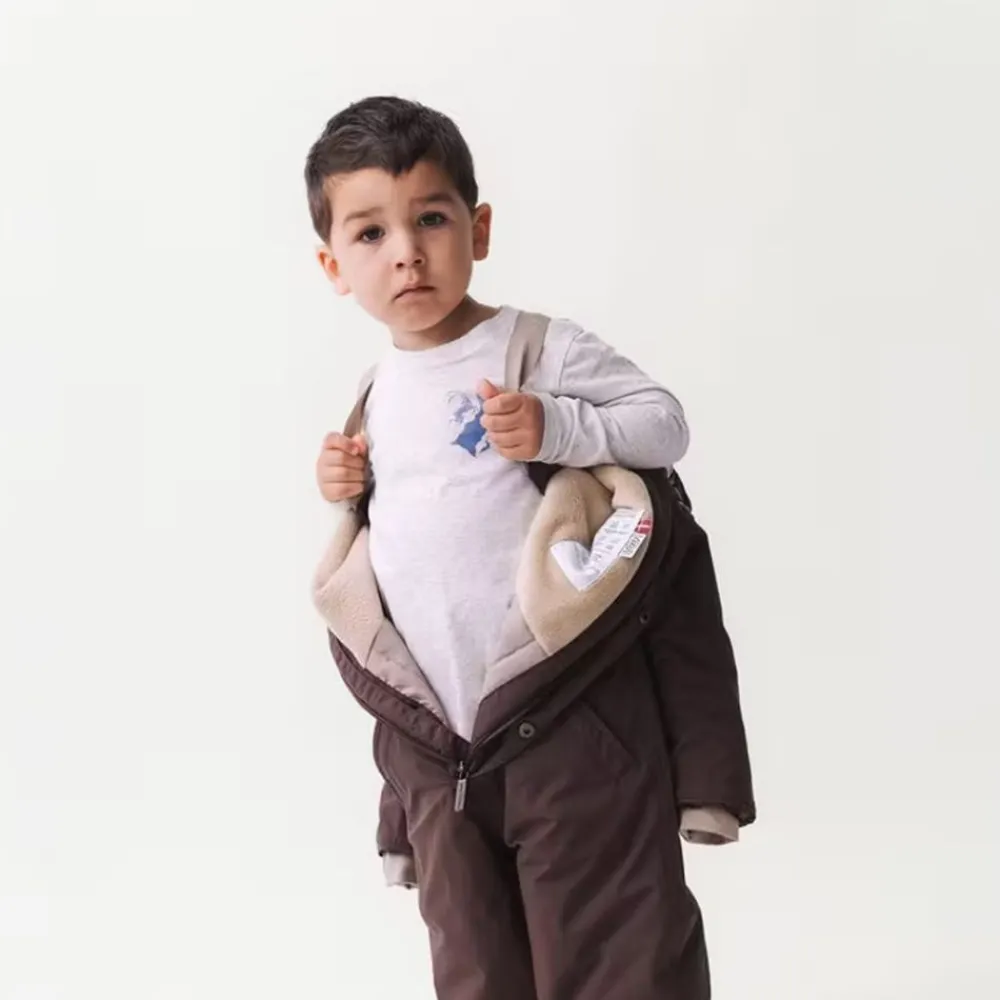 MINI A TURE Vinterdress, , Wanni, Chestnut Brown Sale