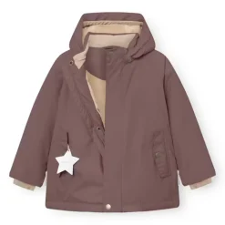 MINI A TURE Vinterjakke, , Wally, Peppercorn Plum