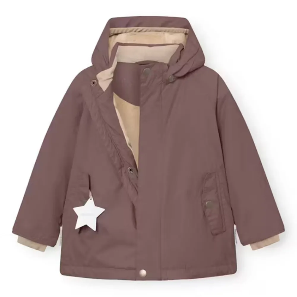 MINI A TURE Vinterjakke, , Wally, Peppercorn Plum