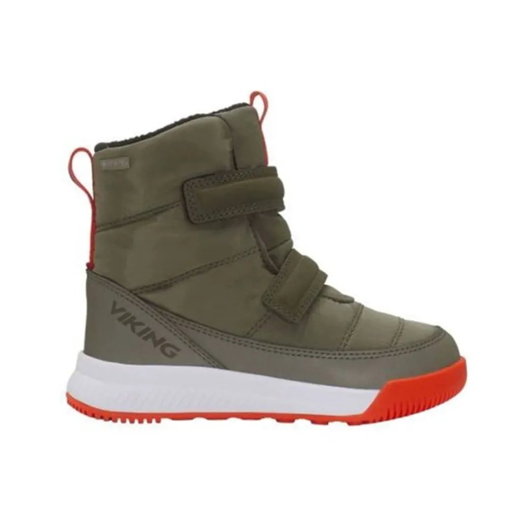Vintersko, Viking, Avery Reflex Warm GTX, Olive/Red Clearance