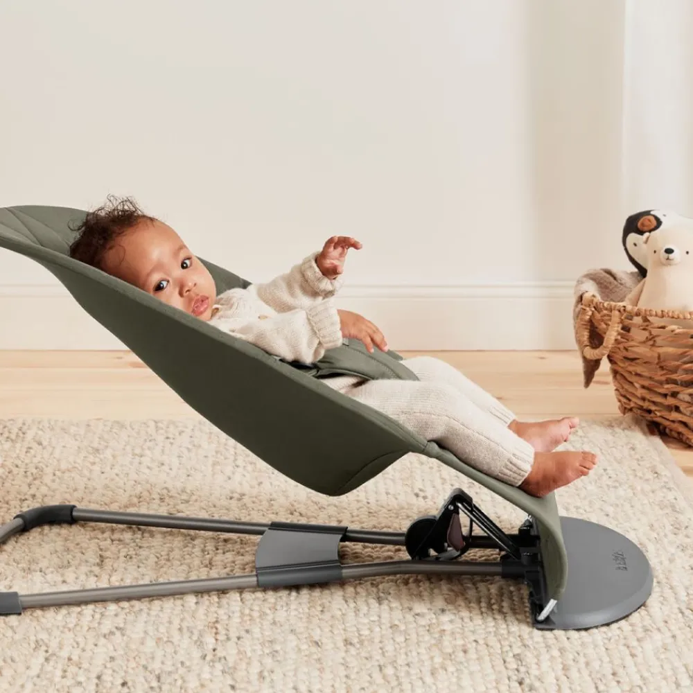 Babybjørn Vippestol, , Bliss, Vevd, Grønn Sale