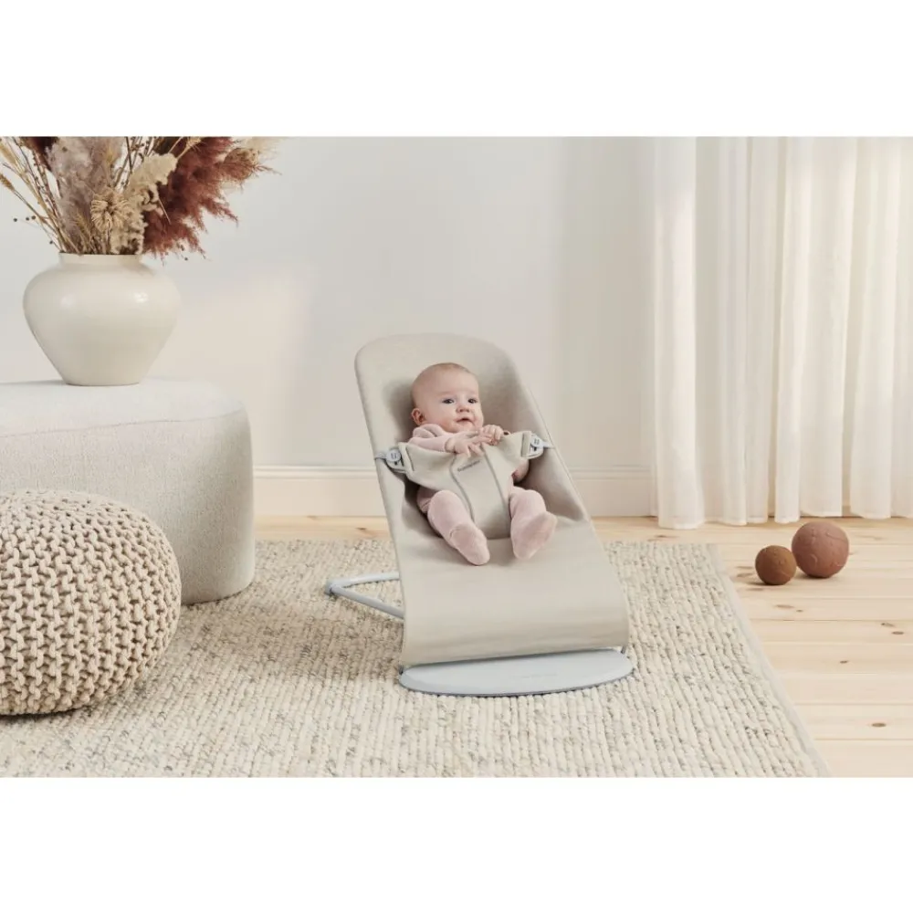Babybjørn Vippestol, , Bliss, 3D-jersey, Lys Beige