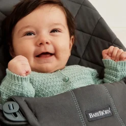 Babybjørn Vippestol, , Bliss, Vevd, Antracitgrå Hot