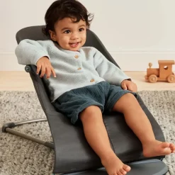 Babybjørn Vippestol, , Bliss, Vevd, Antracitgrå Hot