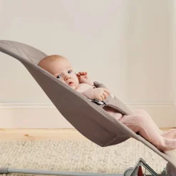 Babybjørn Vippestol, , Bliss, Vevd, Sandgrå Outlet