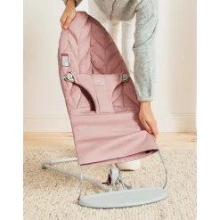 Babybjørn Vippestol, , Bliss, Vevd, Rosa Best