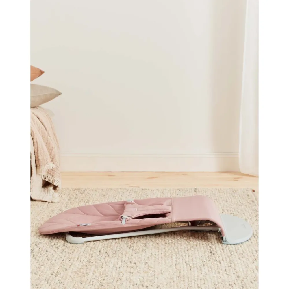 Babybjørn Vippestol, , Bliss, Vevd, Rosa Best