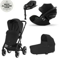 Cybex Vognpakke, , Talos S Lux Ink. Cloud G, Moon Black + Base