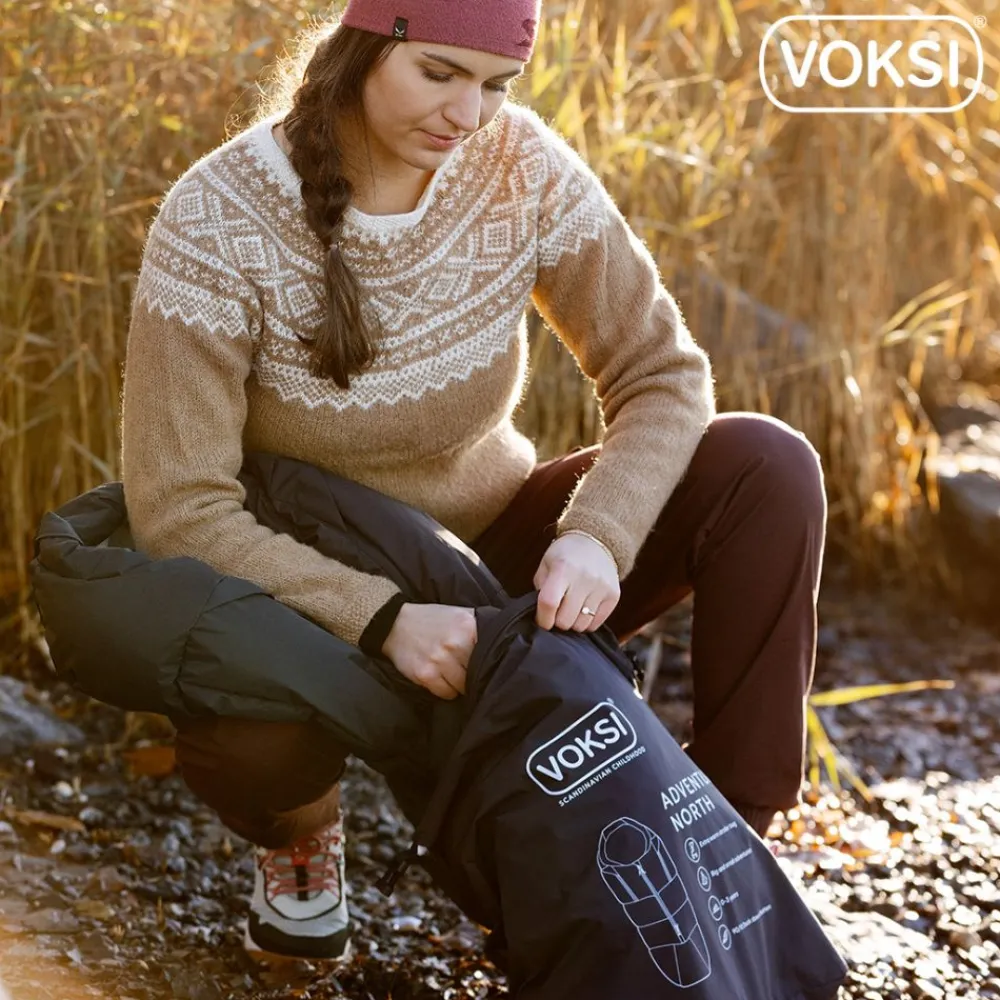 Voksi Vognpose, ®, Adventure North, Black-Seashell Sand Discount