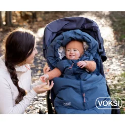 Voksi Vognpose, ®, Adventure, Poppy  Blue-Seashell Sand Sale