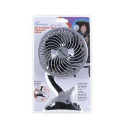 Dreambaby Vognvifte, , Clip-On Fan - Grey Best