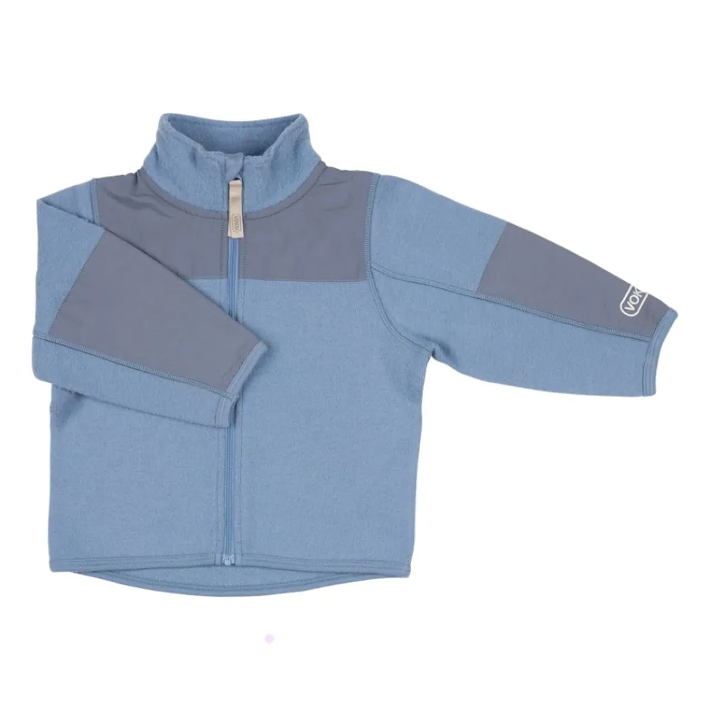 Voksi ® Jakke, Ull Fleece, Blue Bell