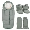 Voksi Vinterpakke, City North, Vognvotter og Baby Booties, Meadow Green Discount