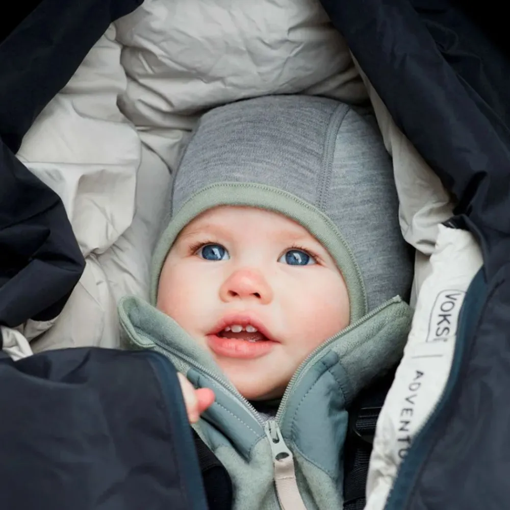 Voksi ® Wool, Balaclava, Misty Green Best