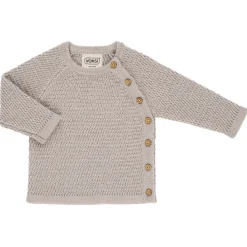 Voksi ® Wool, Honeycomb Genser, Seashell Sand