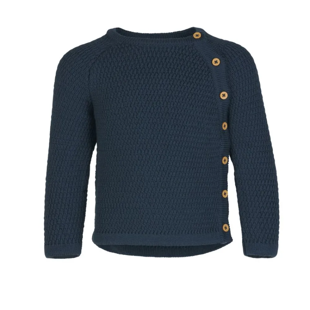 Voksi ® Wool, Honeycomb Genser, Poppy Blue New