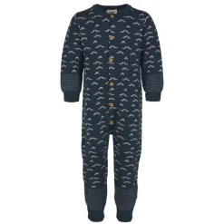 Voksi ® Wool, Merinoull Jumpsuit Jacquard, Poppy Blue Online