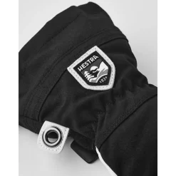 Hestra Votter, , Army Leather Heli Ski Jr, Sort Clearance