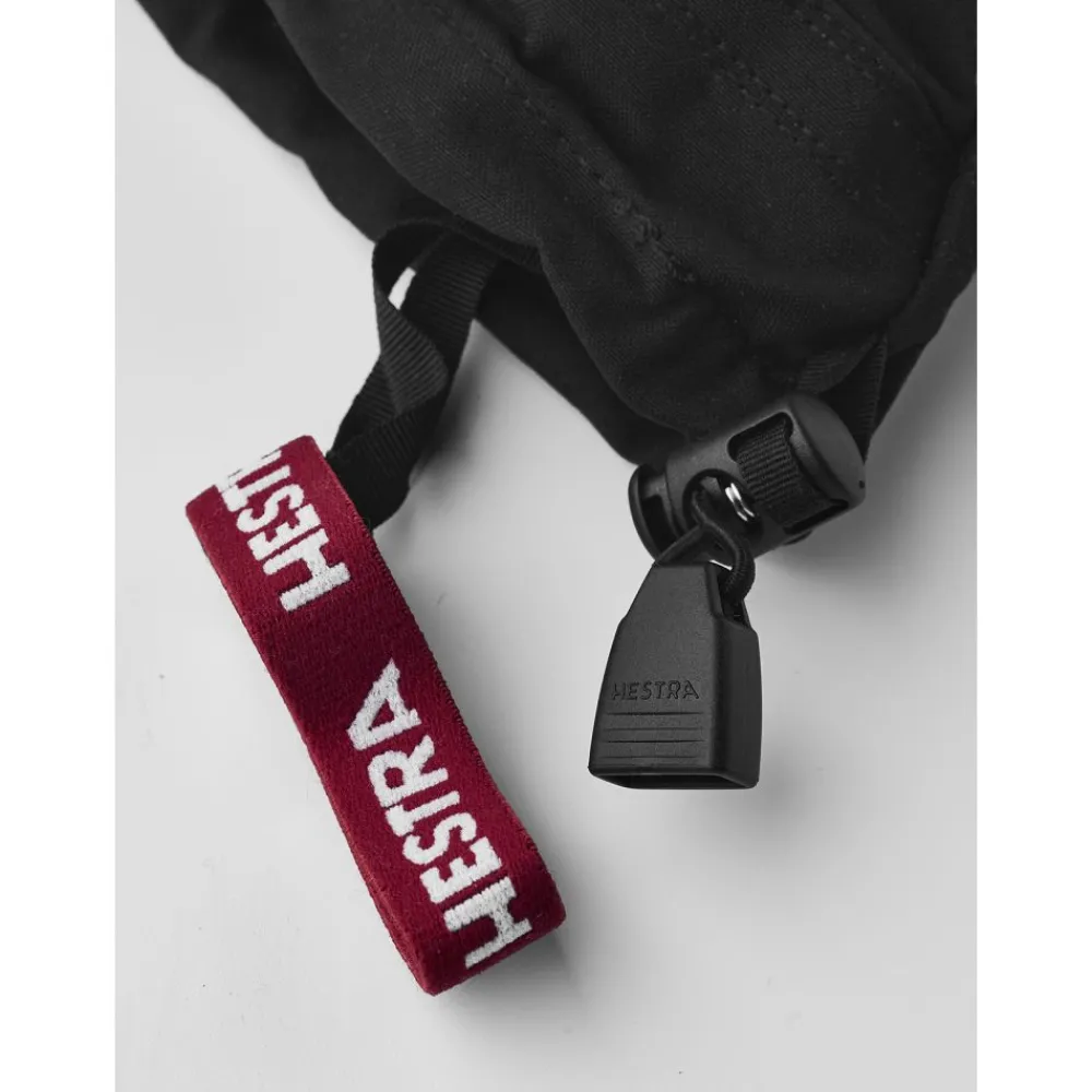 Hestra Votter, , Army Leather Heli Ski Jr, Sort Clearance