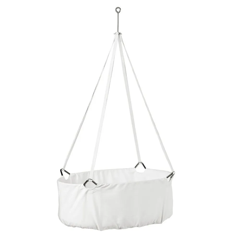 Leander Vugge m/madrass, , Classic, Hvit Hot