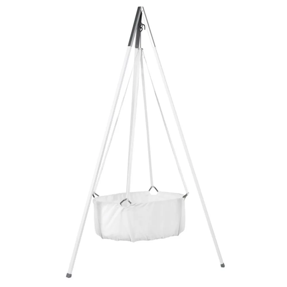 Leander Vugge m/madrass, , Classic, Hvit Hot