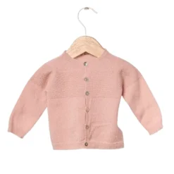Wedoble Cardigan, Merinoull/Kasjmir, Rosa New