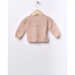 Wedoble Cardigan, Merinoull/Kasjmir, Rosa New